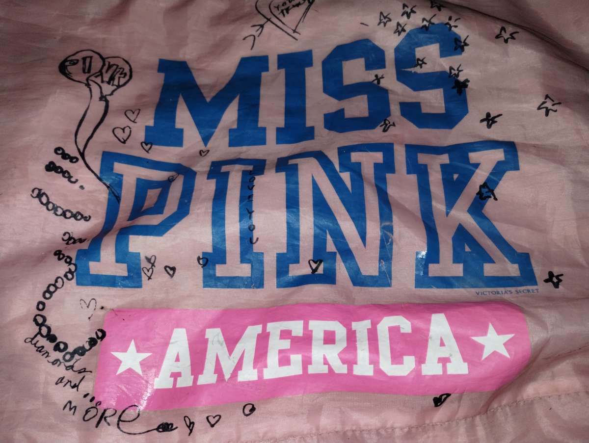 Pink Miss America tote