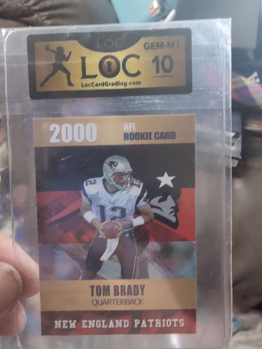 Tom Brady RC card