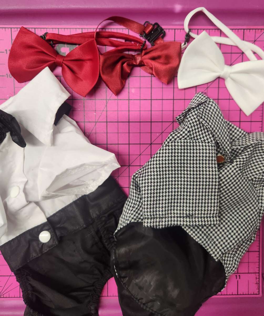 Formal Dog Outfit Lot of 5 Sz S Never Worn