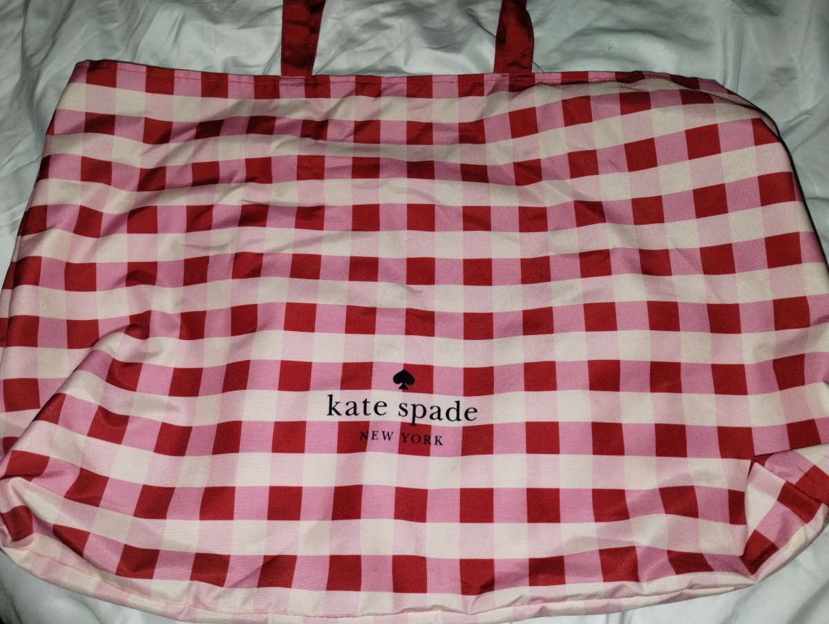 Kate Spade Gingham tote bag