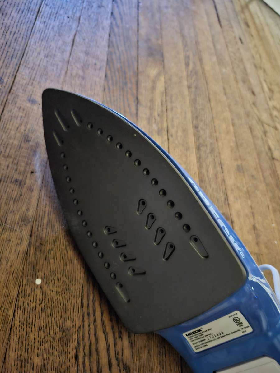 oreck steam iron cord cordless brand new