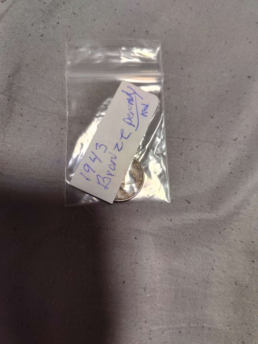 1943 bronze weat penny