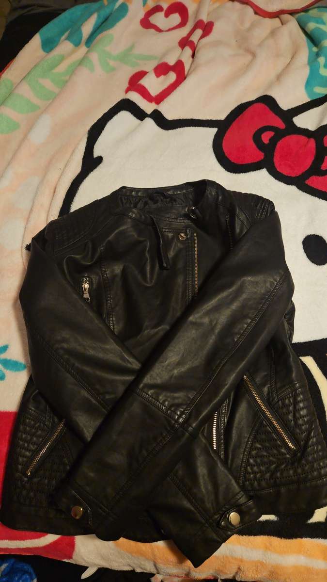 Womens Leather Jacket Medium