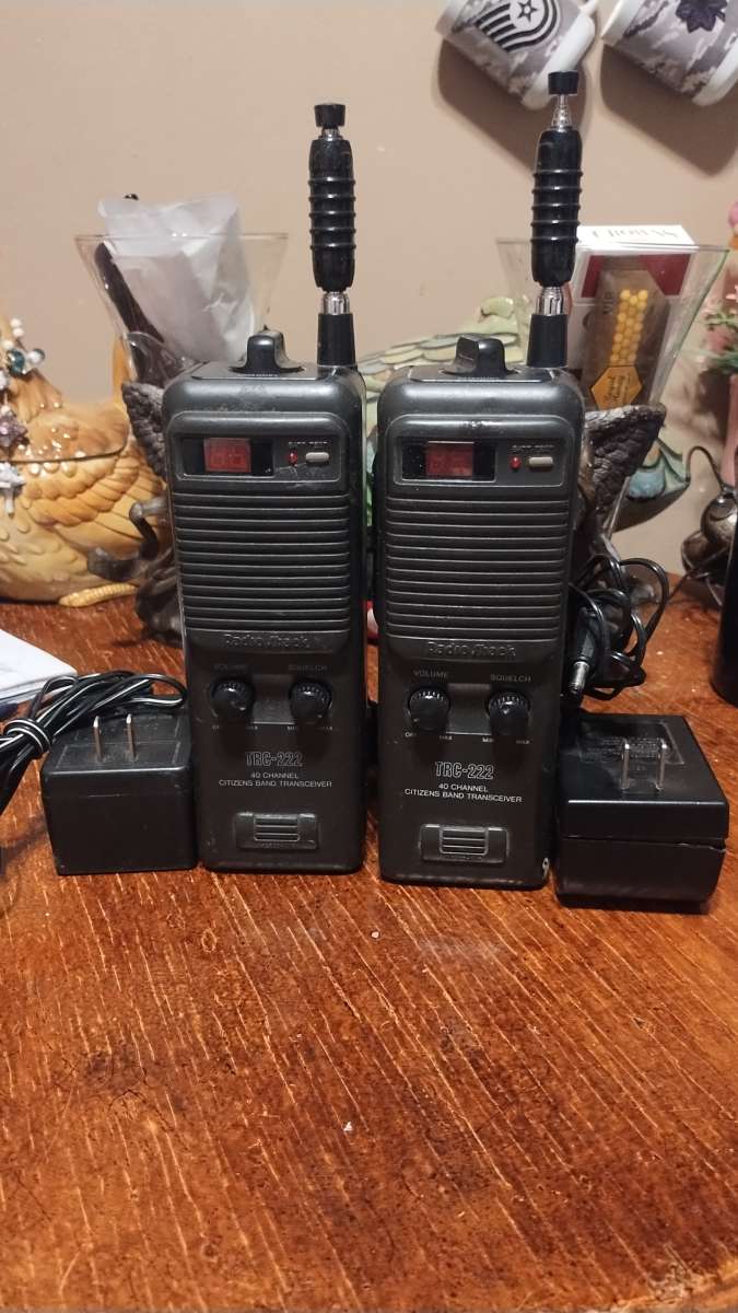Vintage Radio Shack walkie talkies