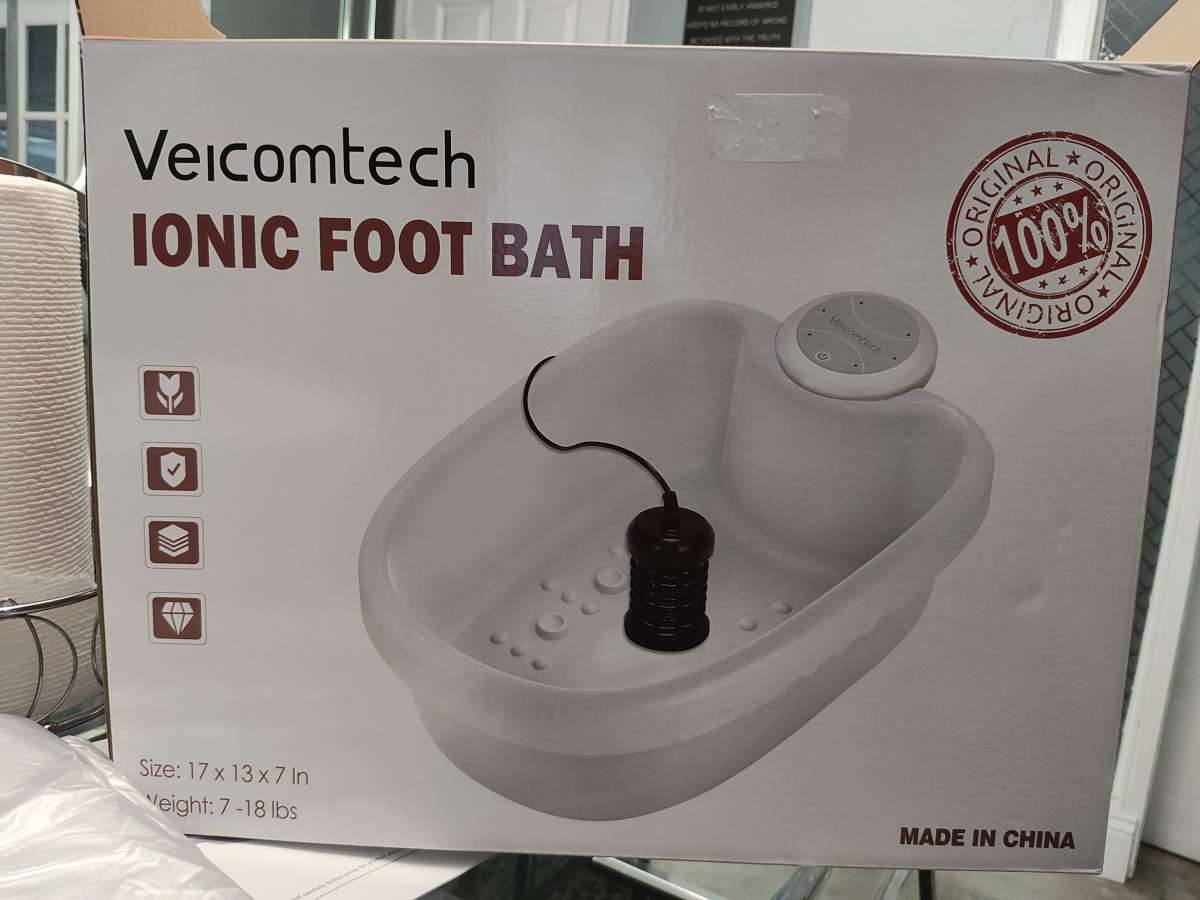 Ionic Foot Bath Pickup by buyer or delivery to an agreed loc