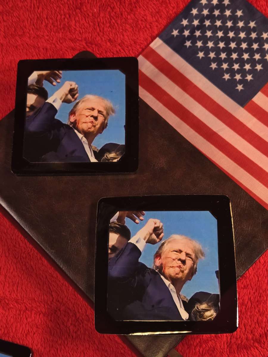 Pro Trump coasters