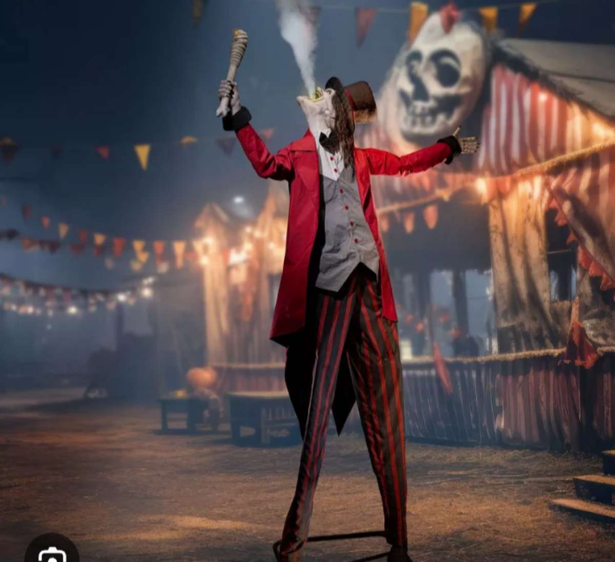 Dr Payne animatronic