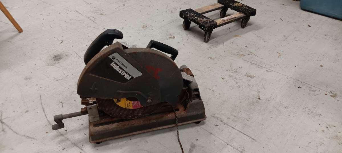 Black and decker industrial chop saw