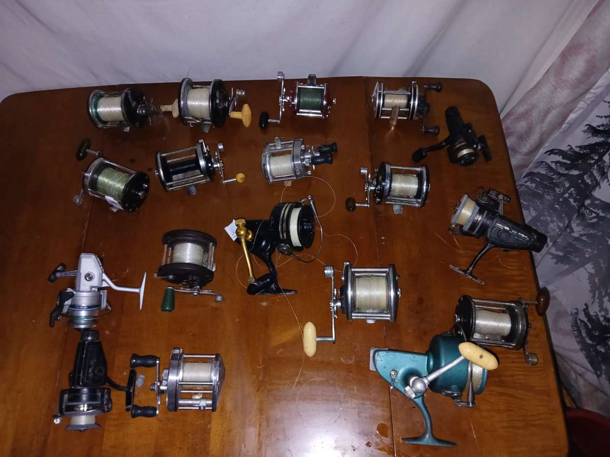 Fishing reels lures and other random gear