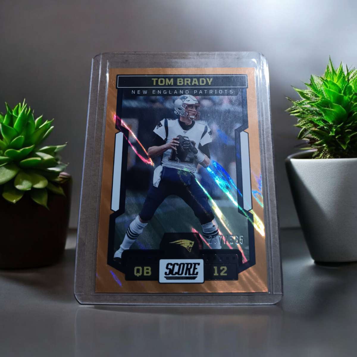 Tom Brady Lava numbered 257 out of 565