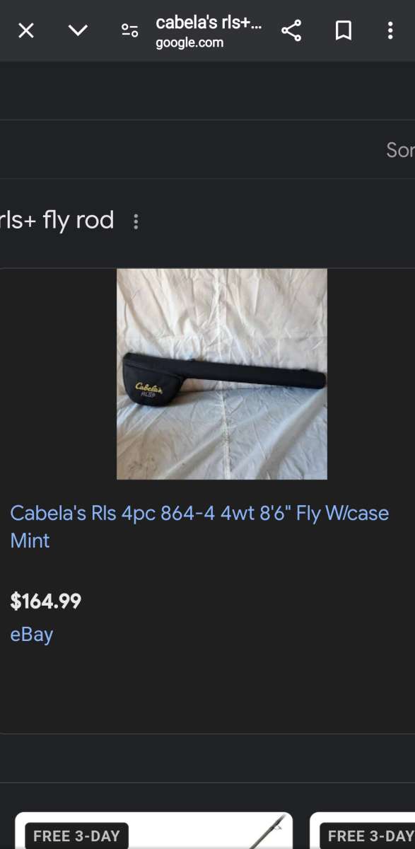Cabelas RLS with case