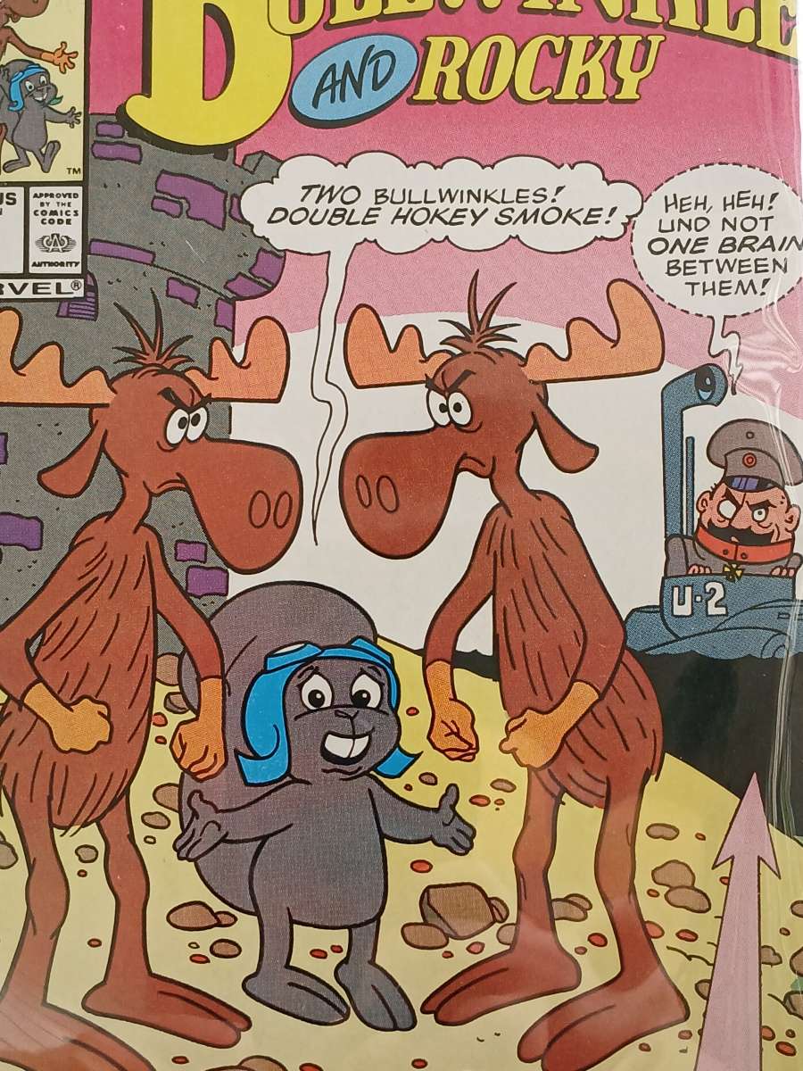 Bullwinckle and Rocky 2 1988  Star Comics 1st Baron Von Shtu