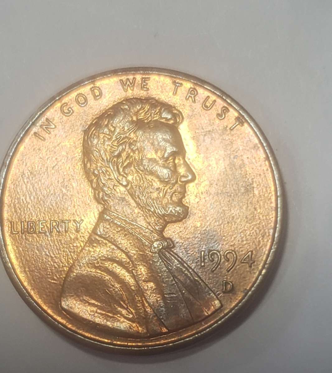 1994 D penny