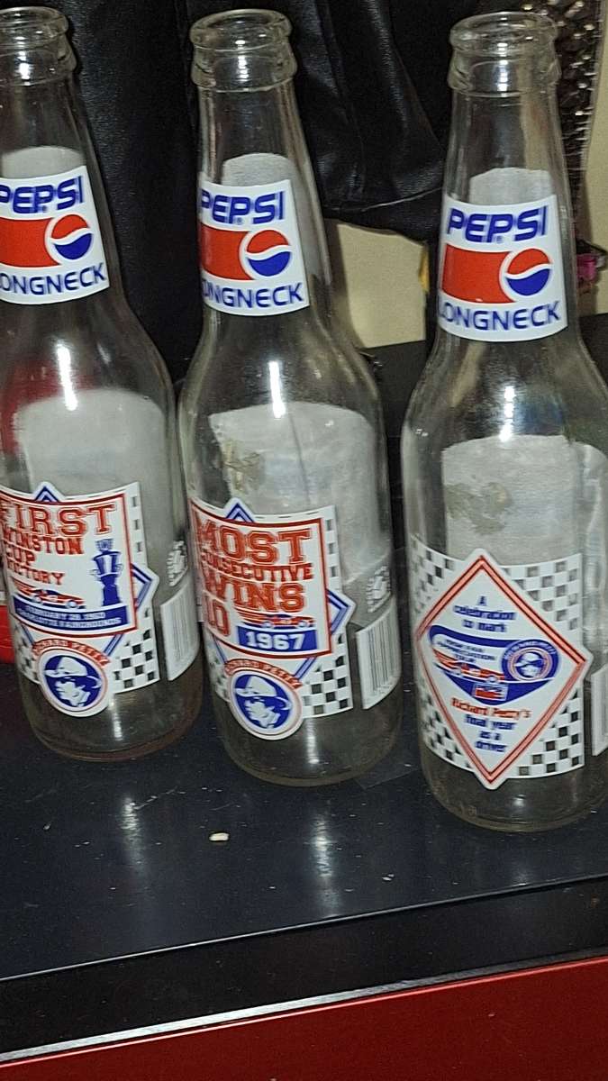 Pepsi collectable bottles 1960 19671962 n 44 Kyle petty coke