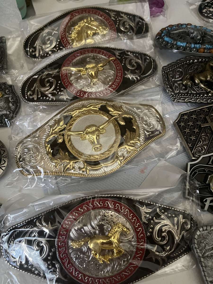 belt buckles handmade jewelry table center piece and more