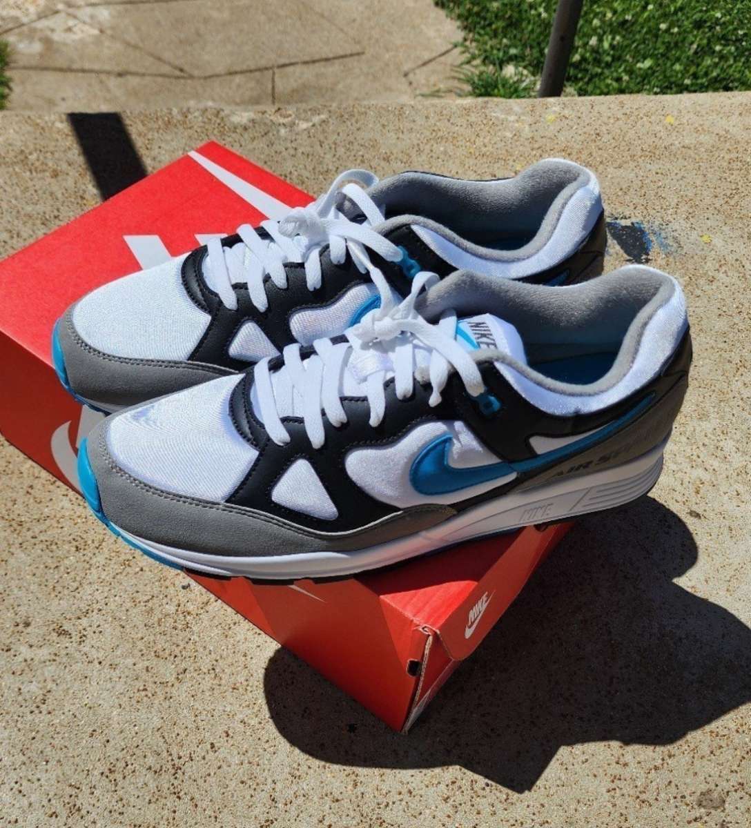 Nike Air Span 2 Laser Blue  White  Mens Size 14