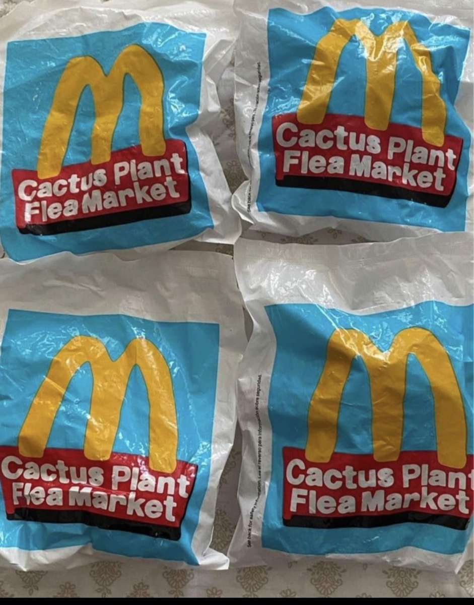 McDonalds Cactus Plant Toys