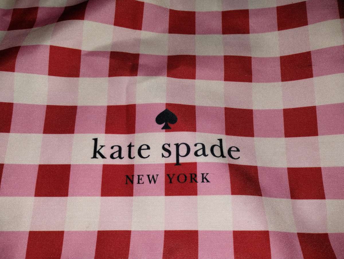 Kate Spade Gingham tote bag