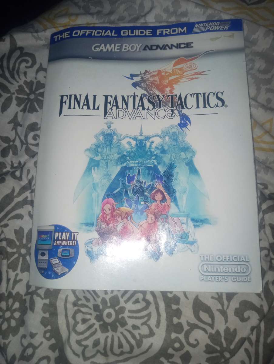 Final Fantasy Tactics Advance guide Book