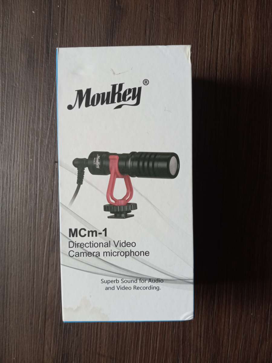 Directional microphone for camera