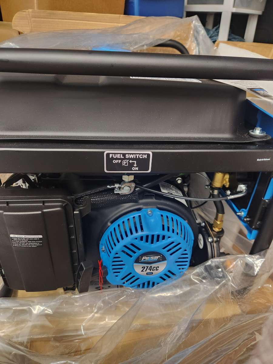 NEW Pulsar Generator 65805300 Watt Dual Fuel Gas AND Propane