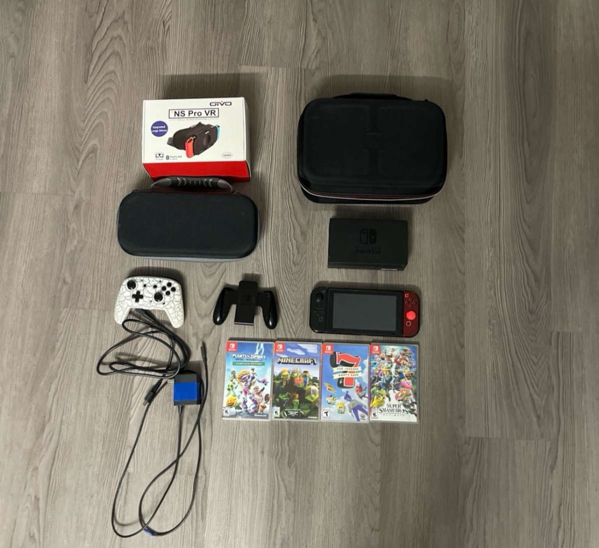 Nintendo switch and accessories     will negotiate price