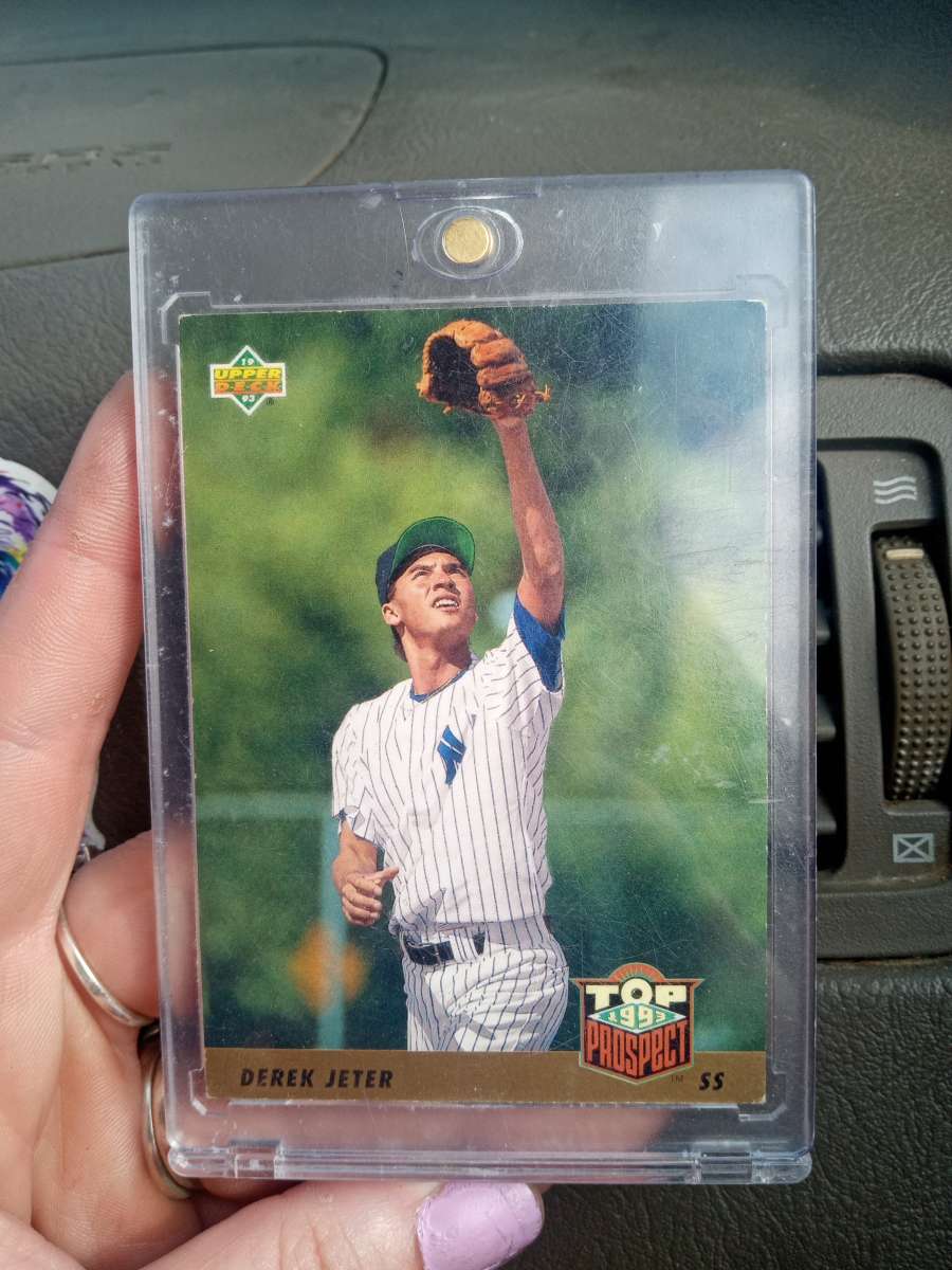 1992 Derek Jeter Top Prospect Rookie Upper Deck Baseball Car