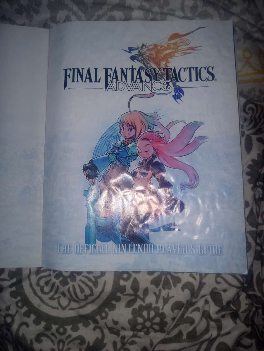 Final Fantasy Tactics Advance guide Book
