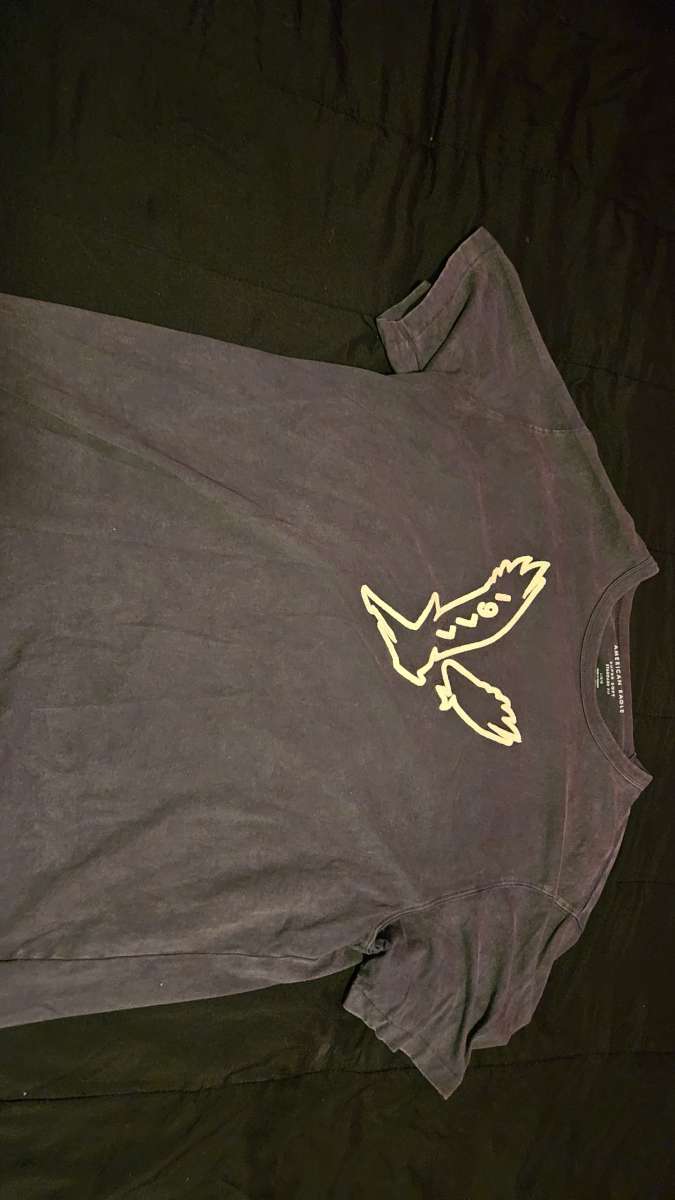 American Eagle Mens Dark Gray Shirt