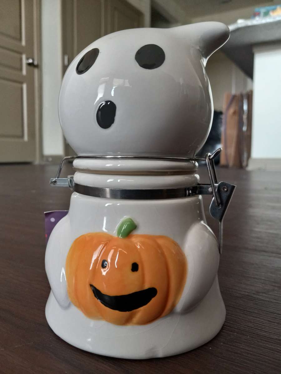 Never Used Ghost Candy Jar