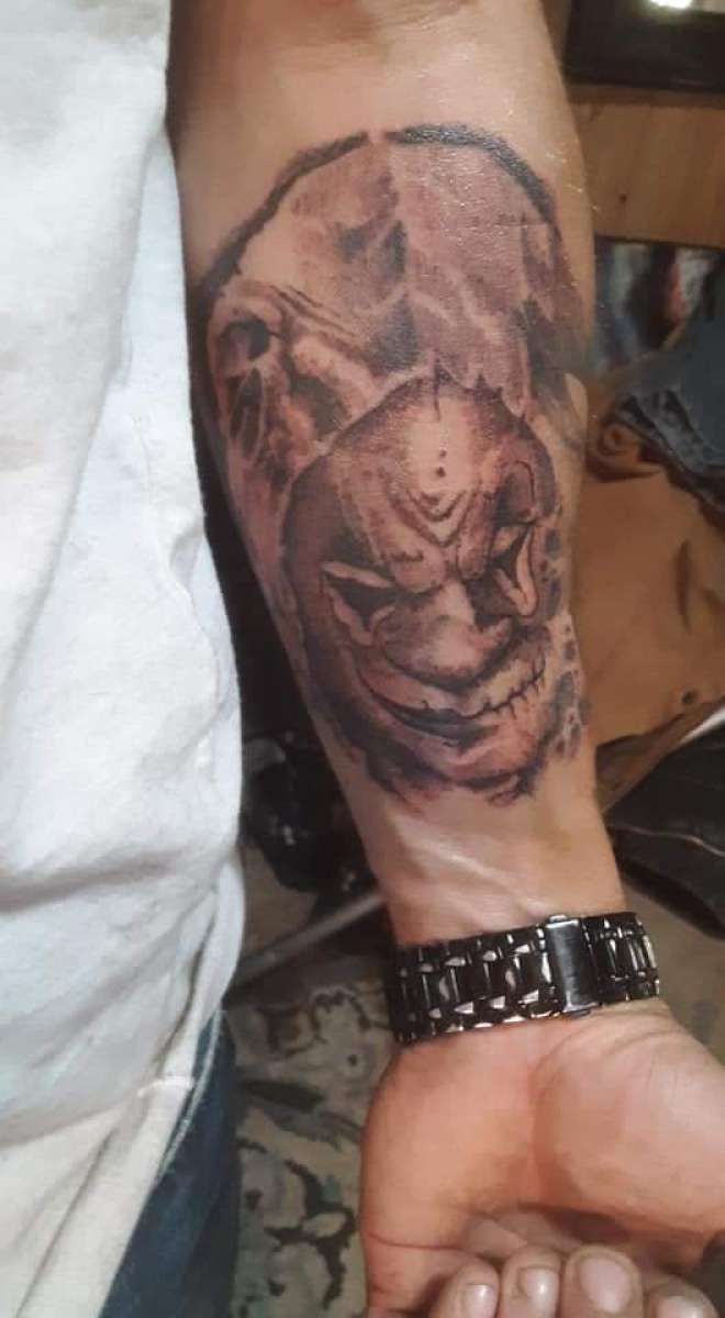 paintings I painted and tattoos