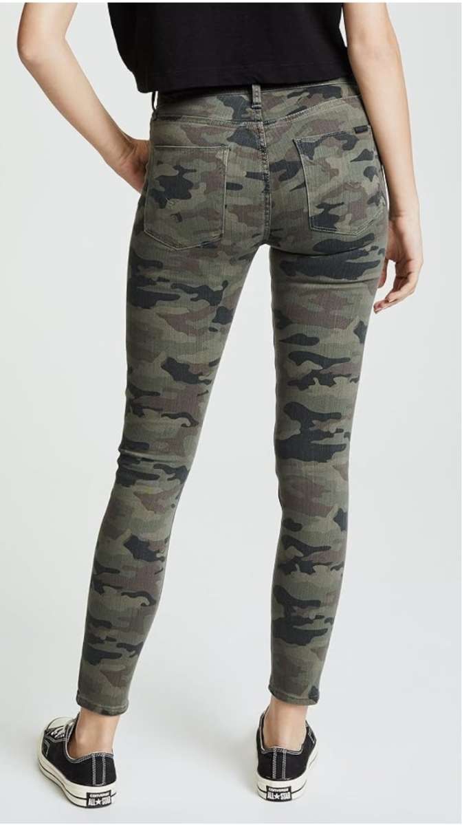 Hudson Camouflage High Waist Barbara Supper Skinny Jeans S28