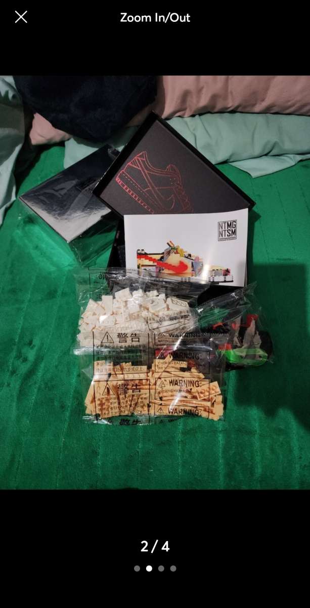 SB Paris Dunk KickBrick Sneakers Net Magnetism