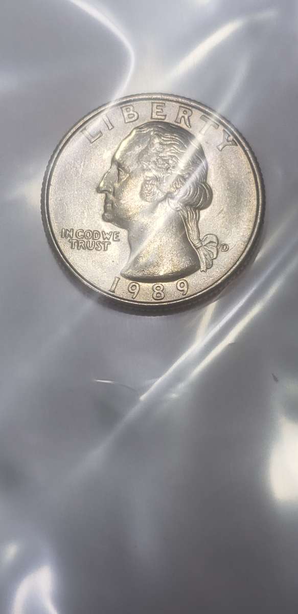 1989 quarter dollar