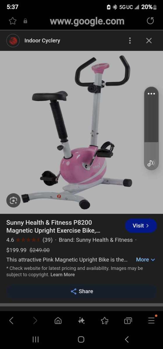 exercise bike
