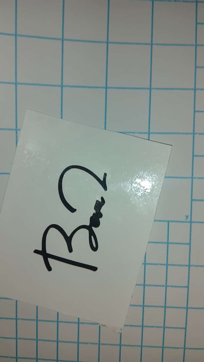 txt signature photocard waterproof