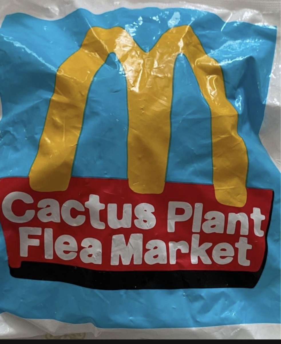 McDonalds Cactus plant Flea Market toys