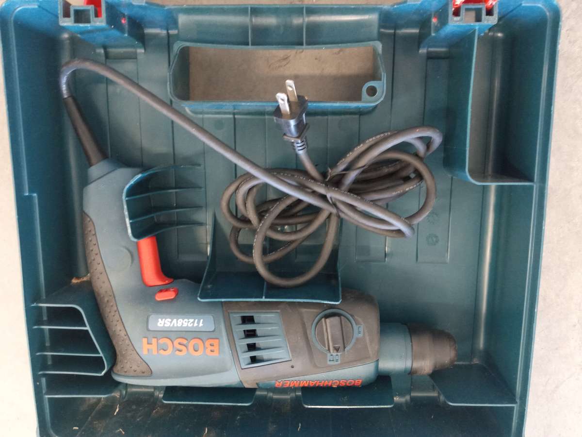 the new BOSCH rotary hammer drill