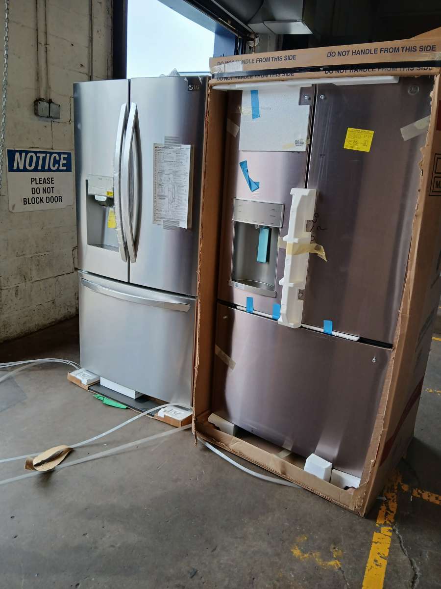 Brand New stainless steel French door refrigerator