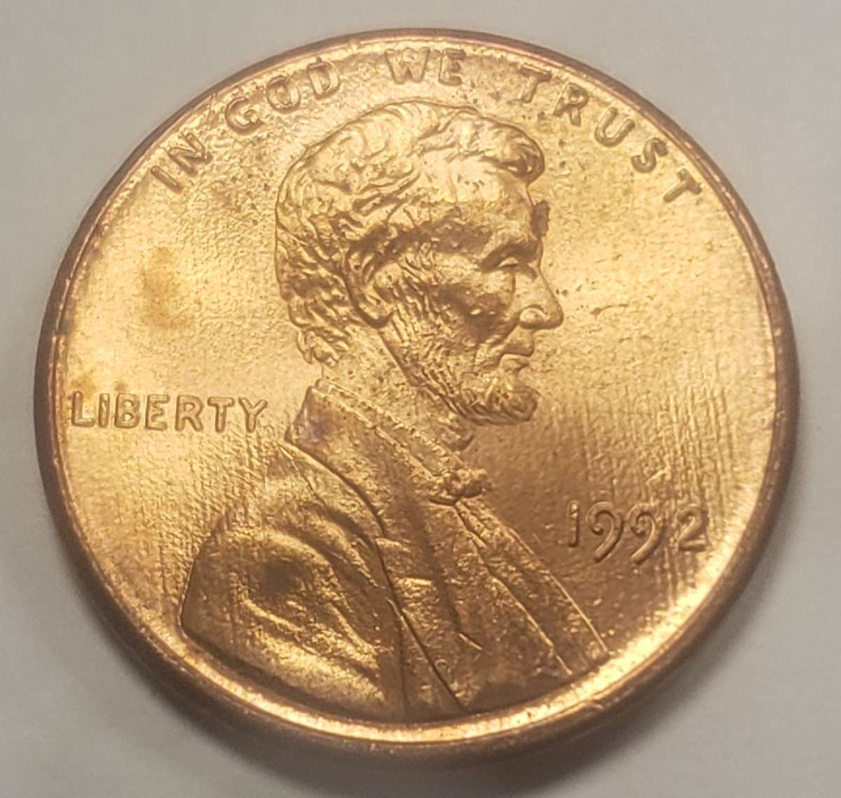 1992 penny