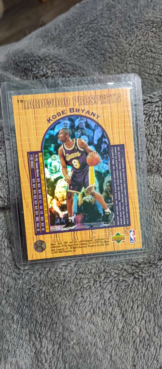Kobe Bryant rookie card