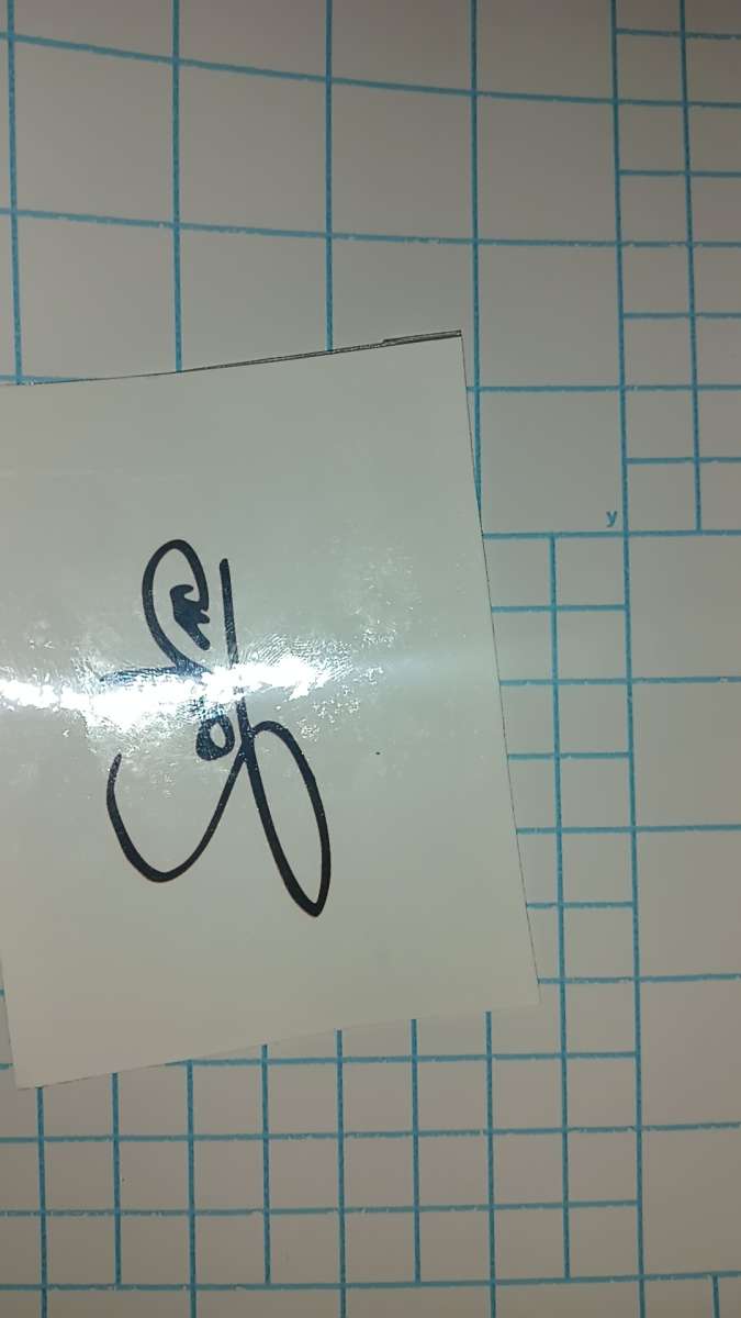 txt autograph photocard waterproof