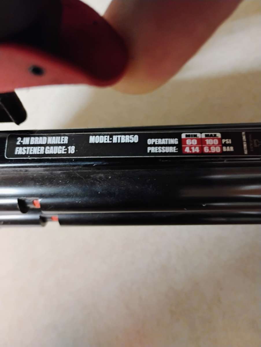 hyper tough pneumatic brad nailer