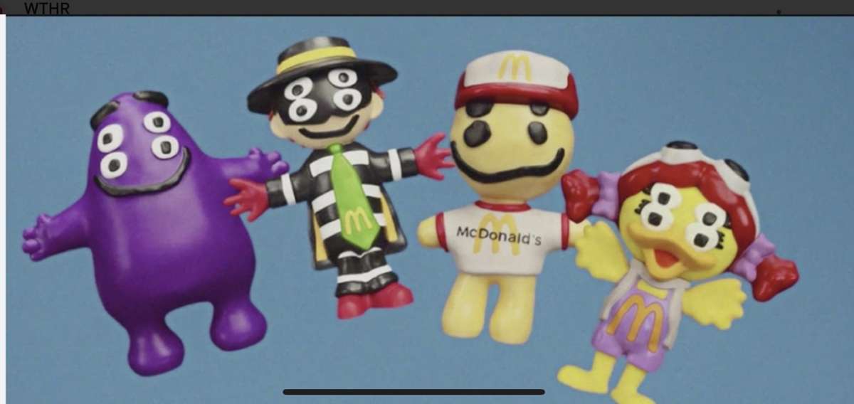 McDonalds Cactus plant flea market happy meal toys