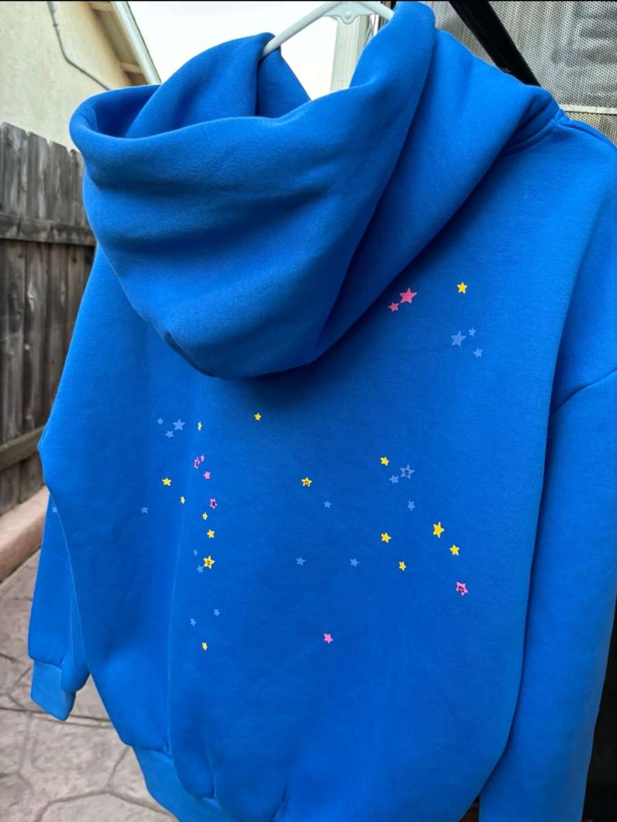 BOGO Free Blue Sp5der Hoodies all sizes