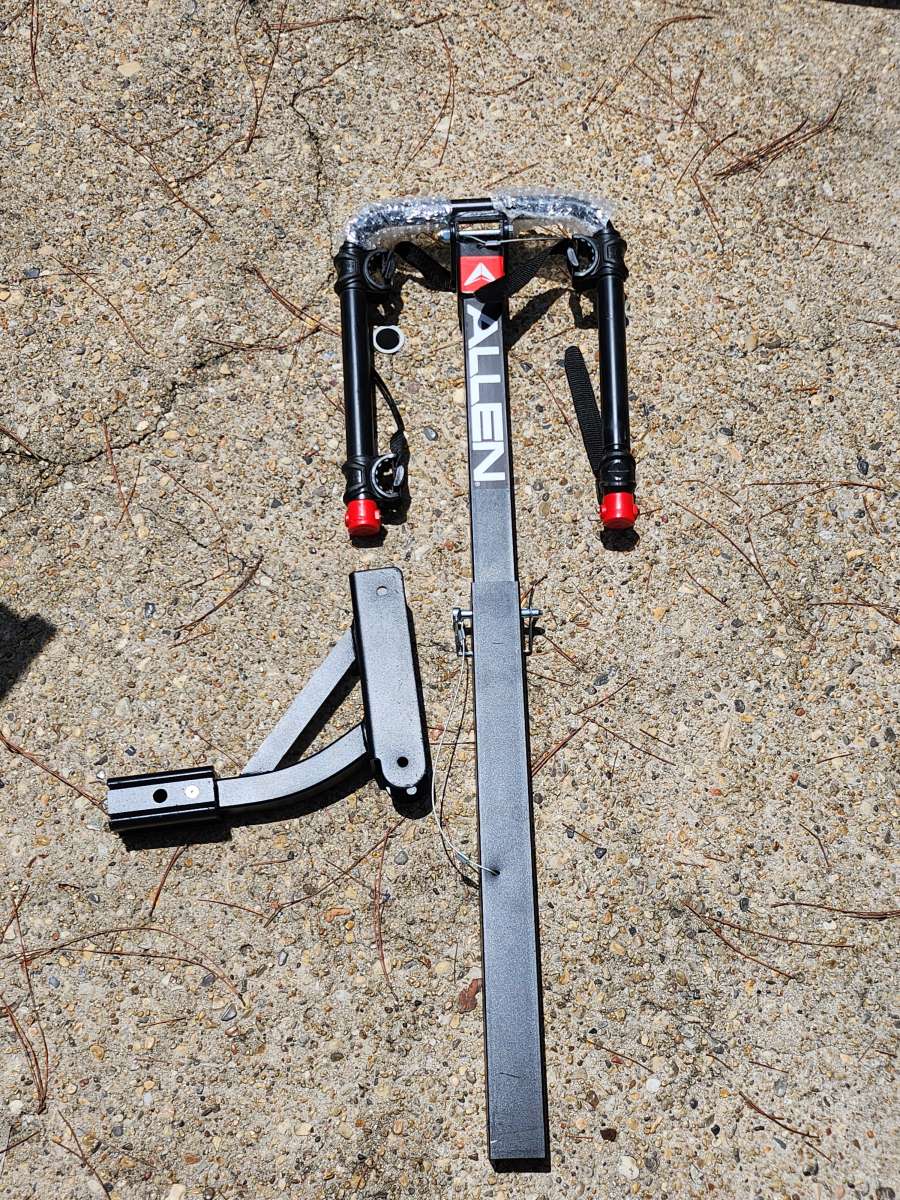 Allen 2 bike hitch mount bike rack