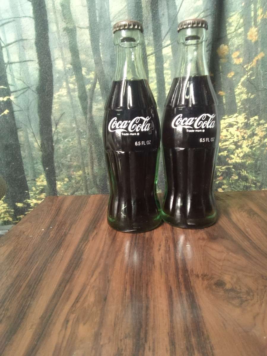 antique soda bottles