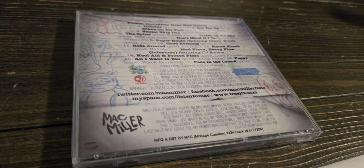 Mac Miller KIDS mixtape CD Brand NEW RARE Factory sealed