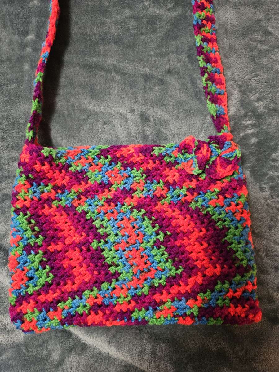 Crocheted Crossbody bag