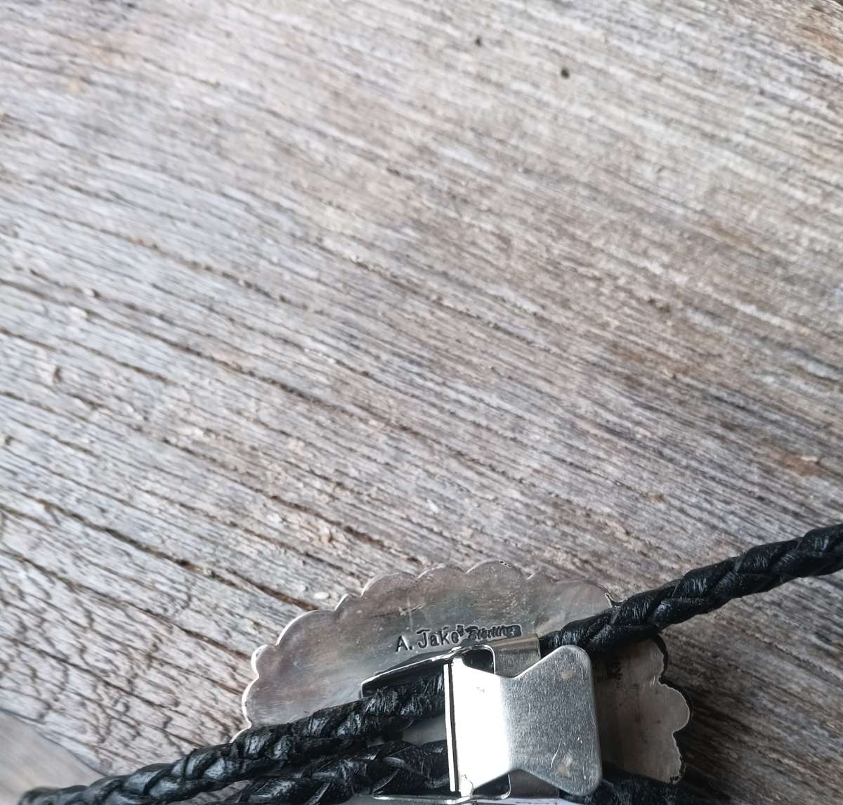 vintage turquoise bolo tie by A Jake